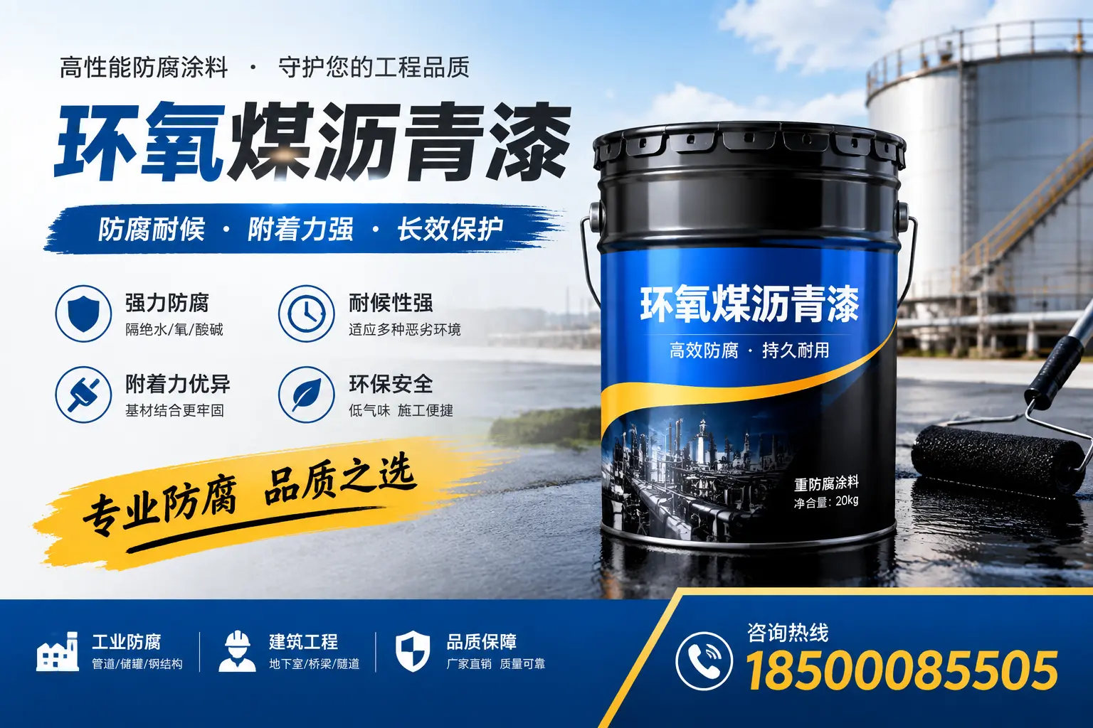 如何选择适合的环氧煤沥青漆？铜川市场选型指南